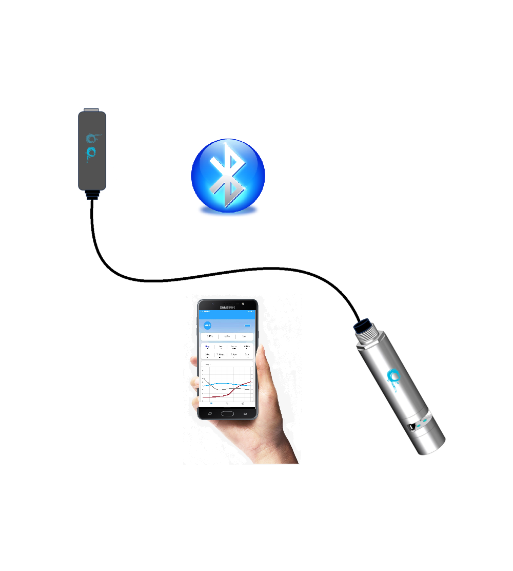 Sonda DQO y Nitrato Bluetooth